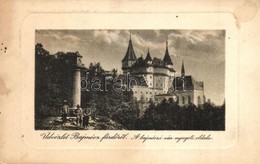 T2/T3 1910 Bajmócfürdő, Bojnicke Kúpele; Vár Nyugati Oldala. Gubits B. Kiadása / Bojnicky Hrad / Castle (EK) - Ohne Zuordnung