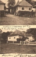 T2/T3 1918 Csontfalu, Csontfalva, Csencic, Cencice (Csütörtökhely);  Kúria, Kastély / Villa, Castle - Ohne Zuordnung