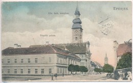 * T2/T3 1908 Eperjes, Presov; Görög Katolikus Templom, Püspöki Palota / Greek Catholic Church, Bishop's Palace (Rb) - Non Classificati