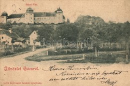 * T2/T3 Gács, Halic; Vár. Redlinger Ignác Tulajdona / Schloss / Castle  (Rb) - Non Classés