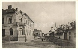 T2 1938 Ipolyság, Sahy; Új Takarékpénztár, Római Katolikus Templom, Utcakép. Polgár I. Kiadása / Savings Bank, Church, S - Ohne Zuordnung