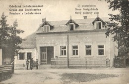 T2 1916 Lednicróna, Lednicz-Rovne, Lednicz-Rownye, Lednické Rovne; Új Postaépület. Zsittnyay László Kiadása / New Post O - Non Classés