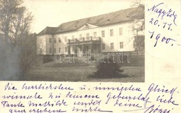 T2/T3 1900 Nagyida, Velká Ida; Báró Schell Gyula Kastélya. Mathilde Pálffy (Dessewffy) Grófnőnek Címzett Levél / Schloss - Ohne Zuordnung