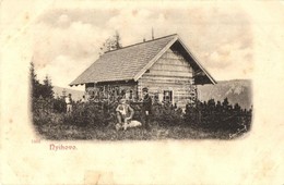 ** T2/T3 Nyihovo, Tátra (Besztercebánya, Banská Bystrica);  Vadászlak. Anner József Felvétele / Hunting Lodge (r) - Ohne Zuordnung