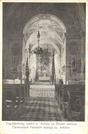 T2/T3 Szentantal, Svaty Anton; Ferencrendi Templom Belső / Frantiskánsky Kostol / Church Interior (EK) - Non Classificati