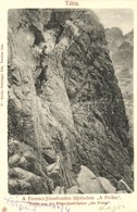 T2 1901 Tátra, Tatry; Ferenc József Csúcs, A Próba, Hegymászók. Feitzinger Ede 27. / Stít Frantiska Jozefa, The Test Wit - Non Classificati