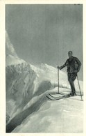 T2/T3 Tátra, Vysoké Tatry; Oszterva Csúcsa, Háttérben A Nagykoncsiszta és A Tupa, Síelő. Turistaság és Alpinizmus Kiadás - Non Classificati