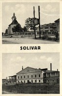 T3 Tótsóvár, Sóvár, Solivar, Salzburg;  M. Kir. Sófőző és Sóraktár, Templom / Salt Mine, Church (fa) - Non Classificati