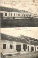 T2 1916 Vágújhely, Neustadt An Der Waag, Nové Mesto Nad Váhom; Slechta és Missek Háza, Suszter Lipót üzlete, Gyógyszertá - Ohne Zuordnung