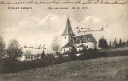 T2/T3 1916 Valcsa, Valca; Római Katolikus Templom és Iskola / Roman Catholic Church And School (EK) - Non Classificati