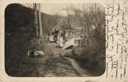 T3 1915 Varannó, Vranov Nad Toplou; Hegyi Vasút, Első Világháborús Osztrák-magyar Katonák Hajtánnyal / Industrial Railwa - Non Classés