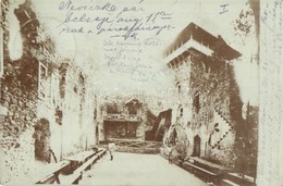 T2/T3 1901 Nevicke, Nyevicke (Ungvár); Vár Belseje / Courtyard Of The Castle. Photo - Sin Clasificación