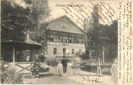 T2/T3 1907 Szlatinafüred, Slatina (Aknaszlatina, Máramaros); Pável Sósfürdő, Vendéglő / Salt Spa's Restaurant (ázott Sar - Zonder Classificatie