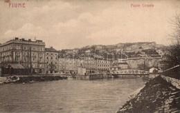 T2 1907 Fiume, Rijeka; Ponte Girante / Bridge. W.L. 1202. - Ohne Zuordnung