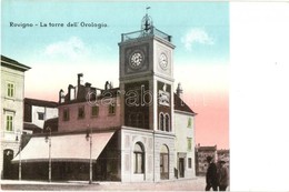 ** T1 Rovinj, Rovigno; La Torre Dell' Orologio / Clock Tower - Unclassified