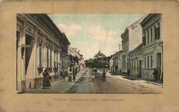 T2/T3 1910 Vukovar, Strossmayer Utca, Horvát Bank, Gyógyszertár. Vilma Baum Kiadása / Strossmayerova Ulica, Hrtvatska Ba - Zonder Classificatie