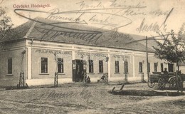 T2/T3 1906 Hódság, Odzaci, Hanfhausen; Krausz Ferenc Tulipán Szállodája és Saját Kiadása. Felvette Wissinger R. / Hotel  - Non Classés