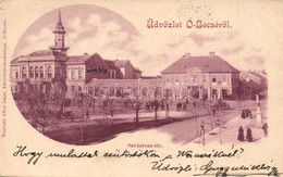 * T2/T3 1901 Óbecse, Stari Becej; Szent István Tér, Városháza / Square, Town Hall (EK) - Sin Clasificación