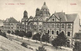 ** T2/T3 Újvidék, Novi Sad, Neusatz; Izraelita Templom, Zsinagóga. Urbán Ignác Kiadása / Synagogue (EK) - Non Classificati