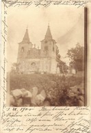 T2/T3 1900 Császárkőbánya, Kaisersteinbruch; Templom / Kirche / Church. Photo (EK) - Non Classificati