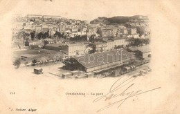 * T2/T3 Constantine, La Gare / Railway Station - Zonder Classificatie