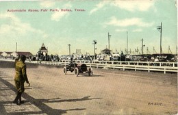 ** T2/T3 Dallas, Texas; Automobile Races, Fair Park - Ohne Zuordnung