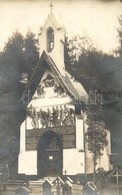 T2 1918 Amras-Innsburck (Tirol), Tummelplatz, Kapelle / Chapel With The Painting Of Toni Kirchmeyr, Heroes Cemetery. Pho - Non Classés