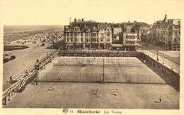 ** T1 Middelkerke, Les Tennis / Tennis Court At The Beach - Non Classés