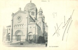 T2/T3 Dijon, La Synagogue. Judaica (EK) - Non Classificati