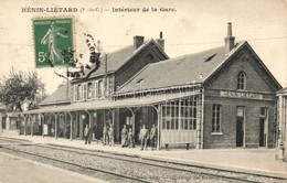 T2/T3 Hénin-Liétard, Interieur De La Gare / Railway Station, TCV Card - Non Classés