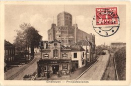 T2/T3 Eindhoven, Philipsfabrieken, Tramhalt, Cafe Central / Philips Factory, Tram Stop, Cafe. TCV Card  (EK) - Ohne Zuordnung