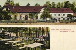 * T2/T3 Paszowice (Jawor), Poischwitz Bei Jauer; Oskar Sieben.'s Restauration Zum Landhaus, Gesellschaftshaus / Culture  - Ohne Zuordnung