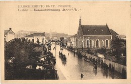 ** T2 Skopje, Üsküb, Uesküb; Überschwemmung / Flood - Unclassified