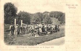 T2/T3 Krivosije, Bewirthung Der Landesbewohner Am 18. August 1900 / Rural Residents Hosting The Soldiers  (EK) - Non Classificati