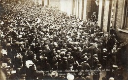 ** T2 1905 Driffield, Buckrose Election, Scenes At The Declaration On January 27th - Non Classés
