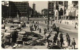 * T1/T2 Berlin, Alexanderplatz / Square After WWII, Destroyed Buildings' Ruins. Photo - Non Classés