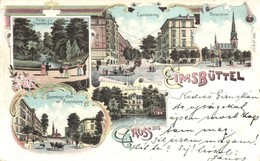 * T2 1899 Eimsbüttel (Hamburg), Eppendorferweg, Christuskirche, Park, Lappenberg's Allee, Apostelkirche / Streets, Churc - Unclassified
