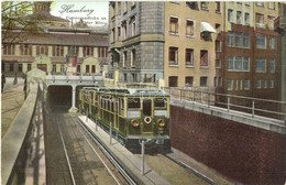 ** T2 1900 Hamburg, Untergrundbahn An Der Börse / Subway At The Stock Exchange - Ohne Zuordnung