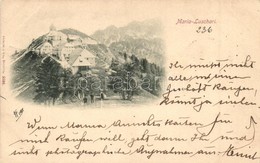 T2 1897 (Vorläufer!) Camporosso, Monte Lussari, Maria Luschari; Sanctuary, Pilgrimage Place - Non Classificati