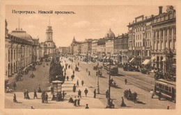 ** T2/T3 Saint Petersburg, Petrograd; Nevsky Prospect, Trams, Shops (EK) - Ohne Zuordnung