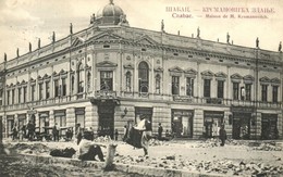 * T2 Sabac, Szabács, Schabatz; Maison De M. Krsmanovitch (Krsmanovic), Shops - Ohne Zuordnung