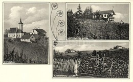 T2 Ljutomer, Luttenberg; Jeruzalem, Ljutomerske Gorice / Vineyards, Church. Art Nouveau - Ohne Zuordnung