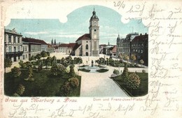 T2/T3 Maribor, Marburg A. Drau; Dom Und Franz Josef Platz / Cathedral And Square (EB) - Unclassified