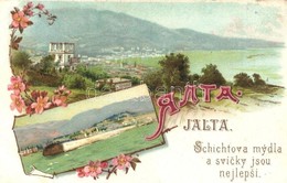 ** T2/T3 Yalta, Jalta; Schichtova Mydla A Svicky Jsou Nejlepsi / Jirí Schicht's Soap Advertisement On The Backside. Art  - Ohne Zuordnung