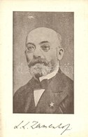 * T2/T3 Ludwik Lejzer Zamenhof (L. L. Zamenhof) As Dr. Esperanto. Creator Of Esperanto. 'La Verda Standardo' Advertiseme - Zonder Classificatie