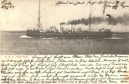 T2 1904 SMS Tegetthoff Osztrák-Magyar Haditengerészet Tegetthoff-osztályú Csatahajója / K.u.K. Kriegsmarine / Austro-Hun - Unclassified