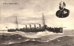 ** T1/T2 SMS Admiral Spaun Az Osztrák-Magyar Haditengerészet Gyorscirkálója / Austro-Hungarian Navy K.u.K. Kriegsmarine  - Non Classés