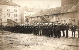 ** T2 Osztrák-magyar Matróz Kadétok Az újonciskola Udvarán / K.u.K. Kriegsmarine Mariner Cadets On The Recruit School's  - Ohne Zuordnung