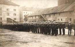 ** T2 Osztrák-magyar Matróz Kadétok Az újonciskola Udvarán / K.u.K. Kriegsmarine Mariner Cadets On The Recruit School's  - Unclassified