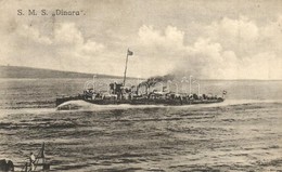 T2 1919 SMS Dinara Osztrák-magyar Huszár Osztályú Romboló / K.u.K. Kriegsmarine Huszár-class Destroyer - Ohne Zuordnung